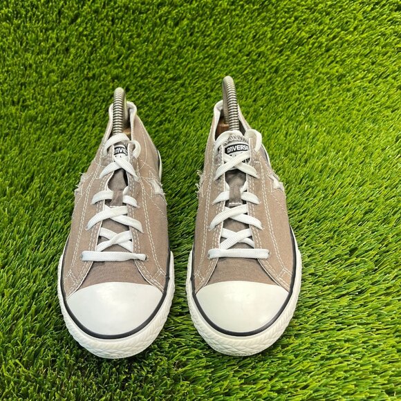 Convers Chuck Taylor One Star Boys Size 5.5Y Brown White Walking Shoes Sneakers - Picture 6 of 10